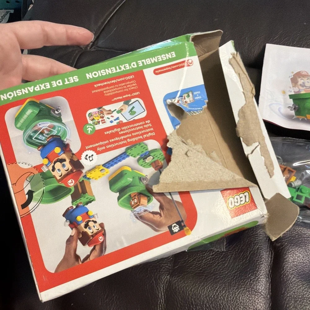 LEGO Super Mario: Goomba's Shoe Expansion Set (71404) Open Box Sealed Legos